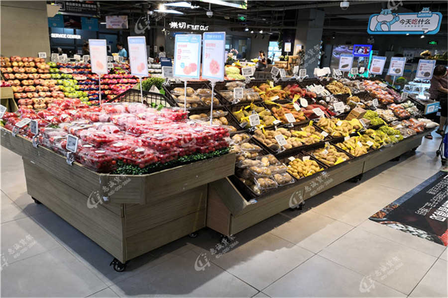 便利店水果货架|广州超市货架|不锈钢货架