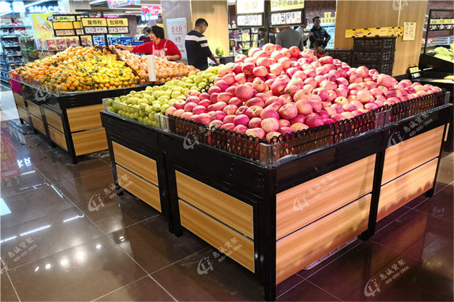 水果蔬菜货架|木制水果货架|不锈钢货架
