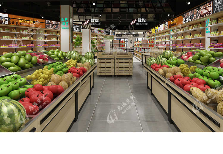  超市水果促销堆头_CX款图片1-16