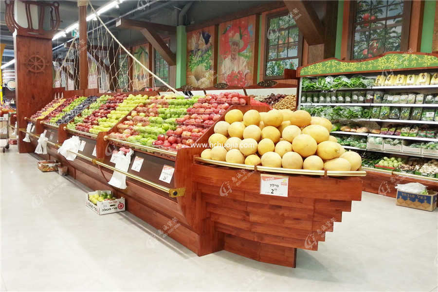 超市果蔬货架