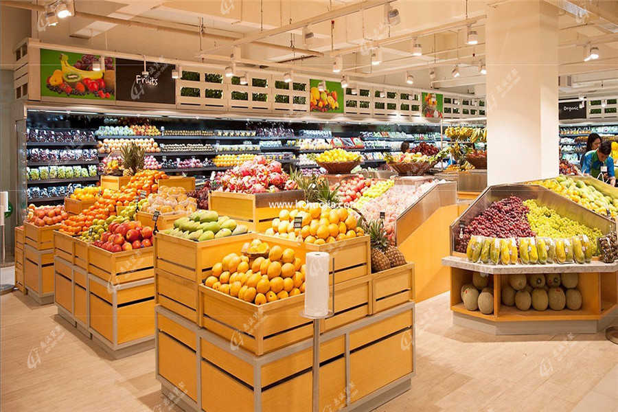 生鲜超市货架应该怎么摆放？