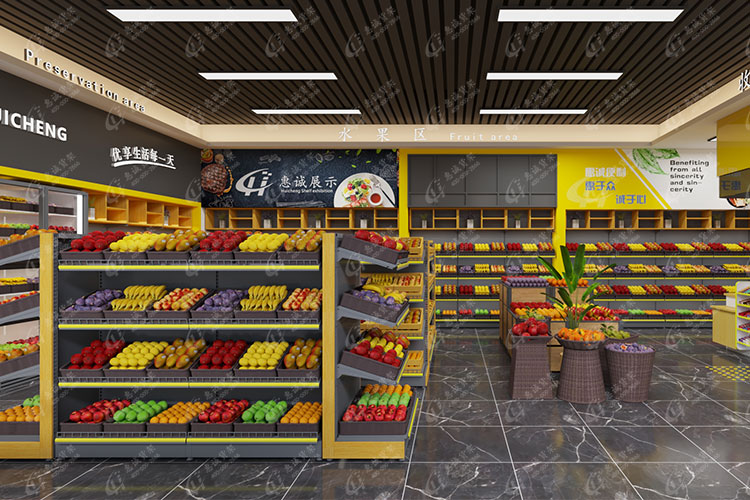 如何选择超市水果货架