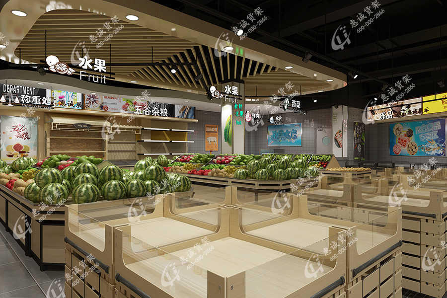 水果店专用货架