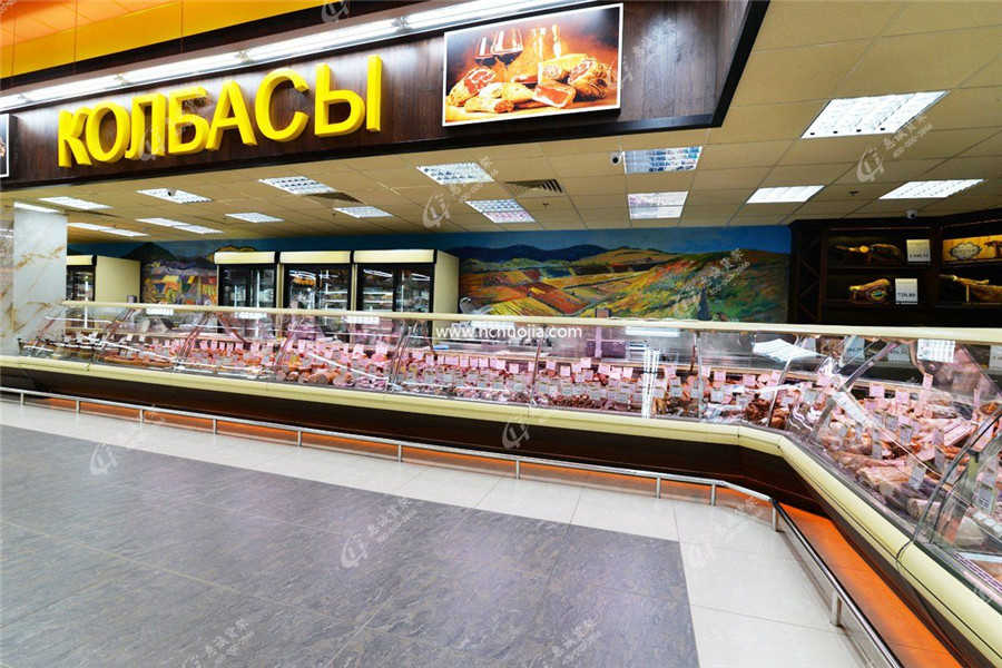 深圳润方生鲜超市货架