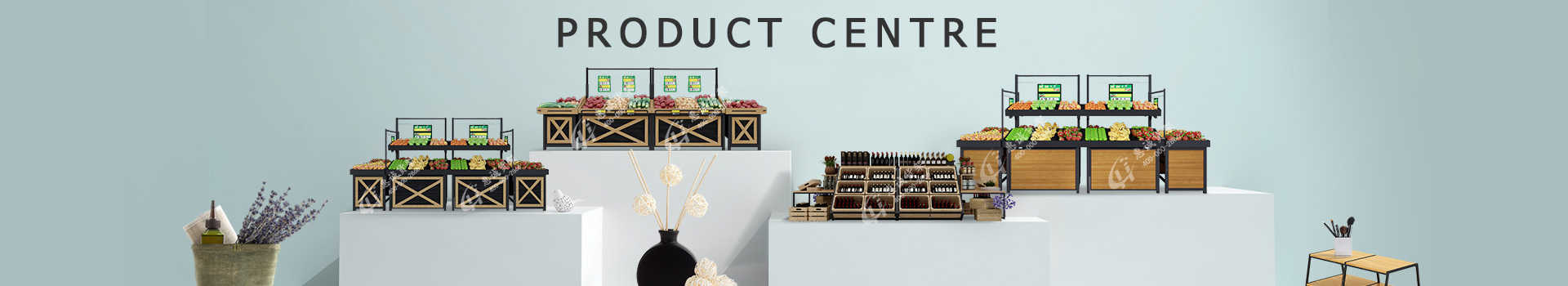 Product center column