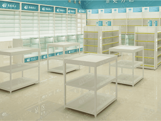 如何选广州药店货架厂家？在广州开药店如何选址？