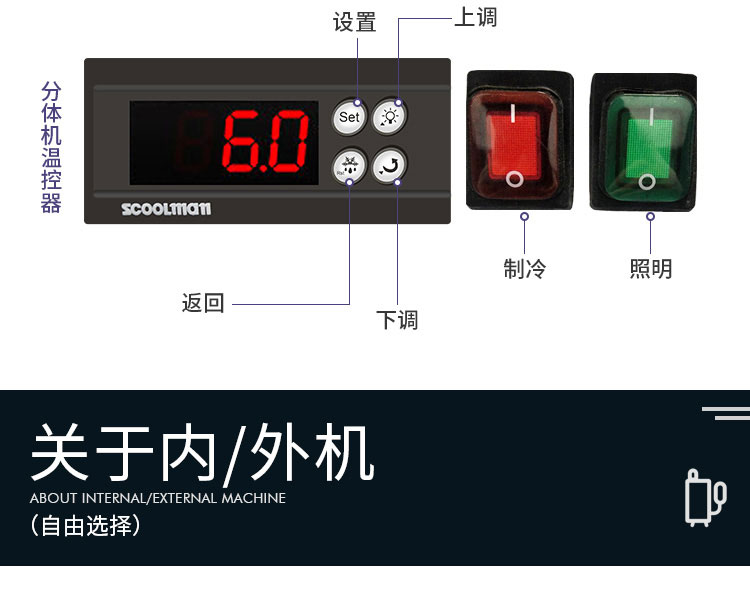 风幕柜-水果店保鲜柜图片1-10