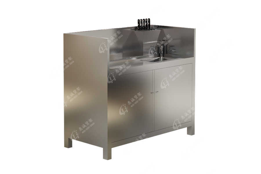 supermarket or restaurant stainless steel fish cleaning table fish processing table-YT