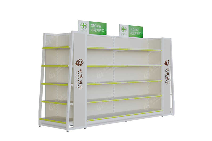 Multifunctional western medicine shelf display rack pharmacy display  shelves for medicine store _ Huicheng shelf