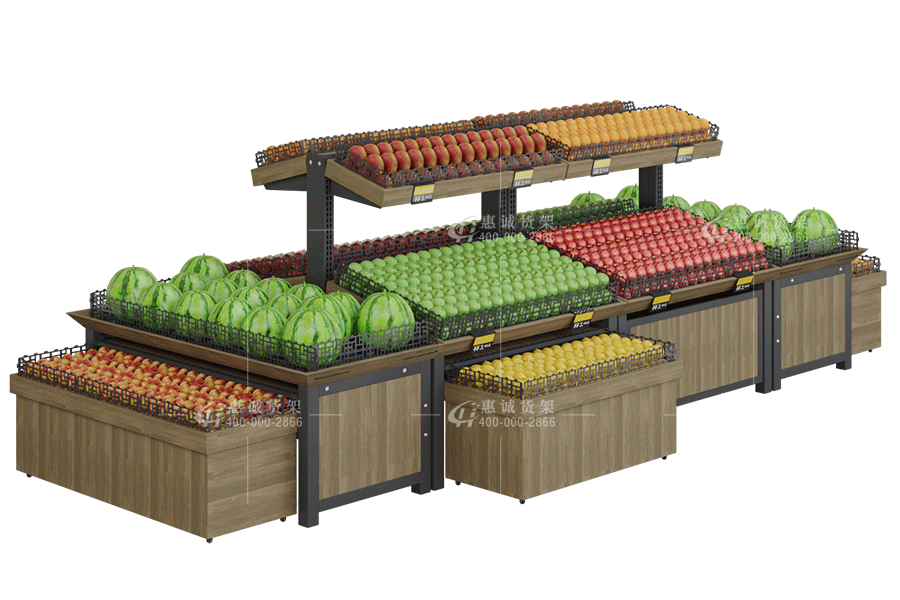 超市二层水果货架-组合款