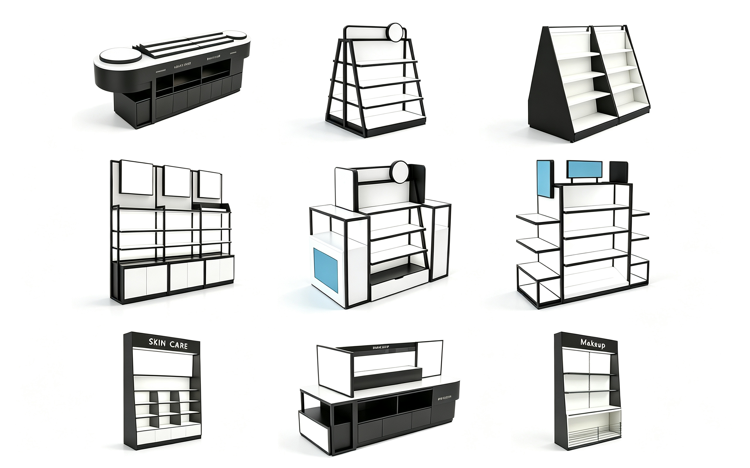 Cosmetic Display ShelvingCategory封面